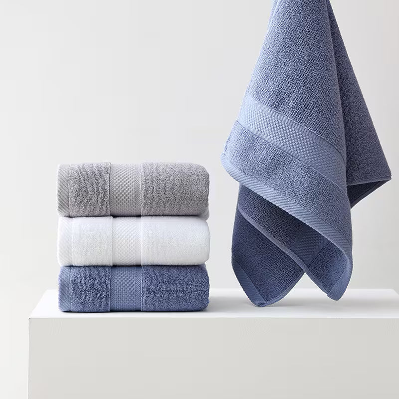 3-Pack Cotton Face Towels, Super Soft & Highly Absorbent, 60% Cotton Hand Towels for Women