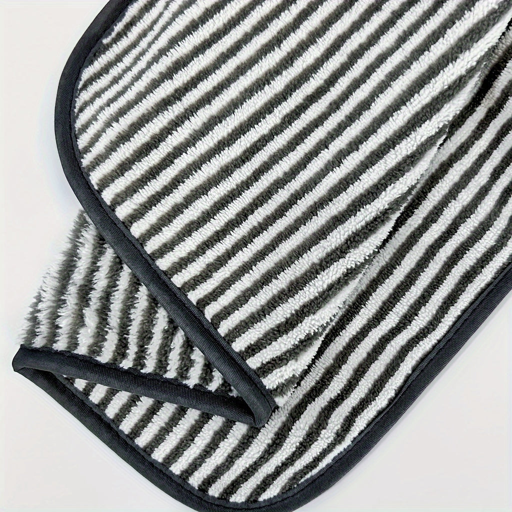 Super Fine Bath Towel 4pcs Super Fine Fiber Bath Towel Set | Natural Coral Velvet Star Stripes Pattern Super Absorbent Quick Dry Combination Super High Cost Performance