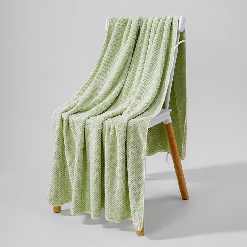 Extra Thick Quick Dry Absorbent Bath Towel for Adults - Soft, Large, Luxury Microfiber Towel