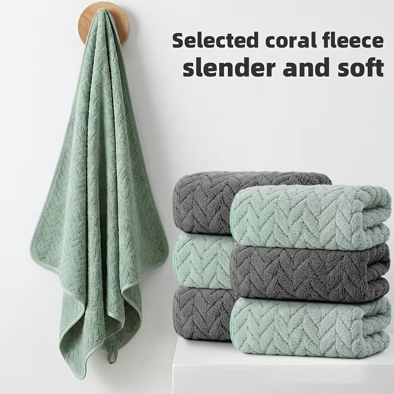 12 Pack Of Super Absorbent And Quick Drying Towels, Featuring Premium Wheat Ear Patterns That Absorb Water And Dry Quickly