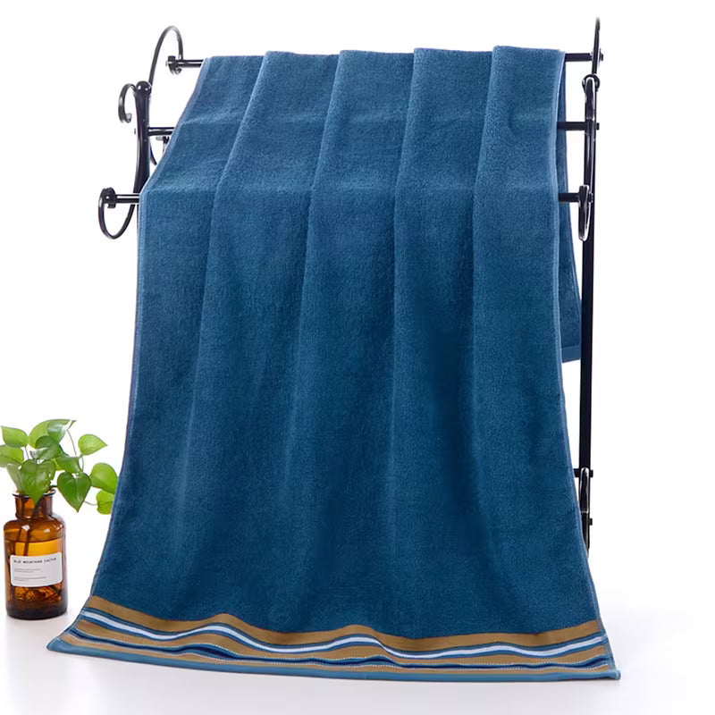 Super Soft Bath Towel, Cotton Towels for Showering, Spa, Or Swimming, Medium Weight Extra Absorbent 55 X 27.5 Inches