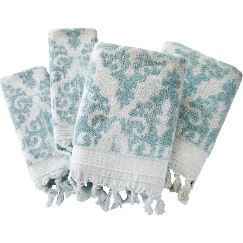 Mirage Fringe 2 Bath 2 Hand Towel Set
