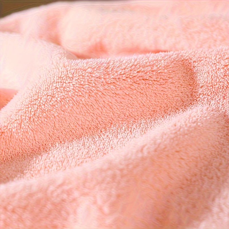 2pcs of Newborn Bath Towels for Children, Ultra-Soft And Absorbent, Quick-Drying Baby Bath Towels, Coral Fleece Thickened, No Shedding