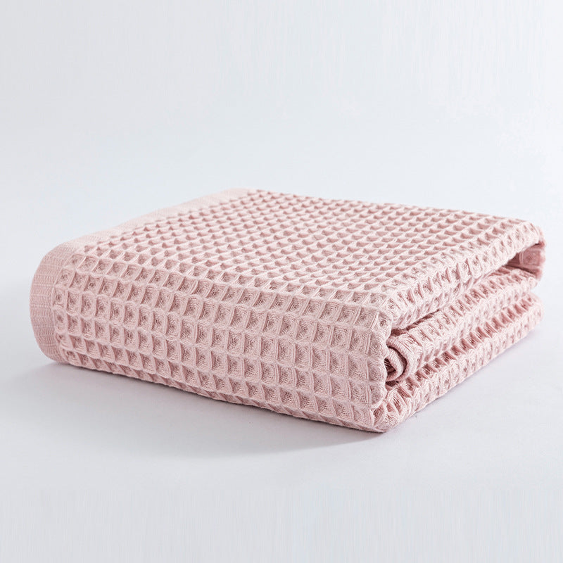 Extra Large 27.56x55.12inch Pure Bath Towel - Soft Absorbent Honeycomb Waffle Texture Shower & Bath Sheet, Contemporary Style for s &, Luxury Spa Towels for Home Use, Easy Care (No Chemicals)