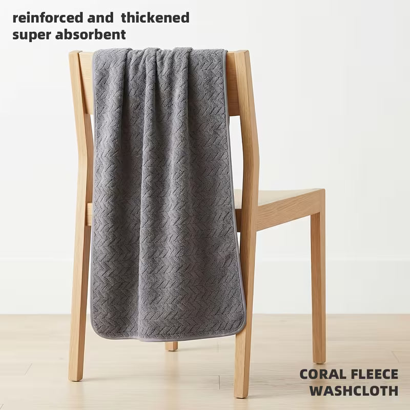 12 Pack Of Super Absorbent And Quick Drying Towels, Featuring Premium Wheat Ear Patterns That Absorb Water And Dry Quickly