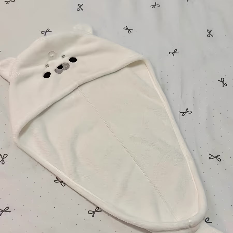 Cute Seal Hair Drying Cap, Coral Super Absorbent Quick-Dry Non-Shedding Hair Towel, Household Hair Drying Cap Head Wrap, Post-Shower Hair Towel, Creative Seal-Shaped Hair Wrap